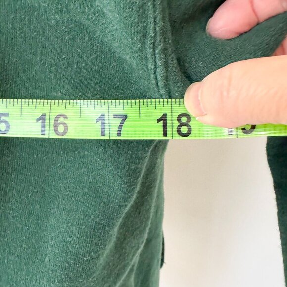 THRASHER LOGO GREEN HOODIE * FLAWS SHOWN - Picture 8 of 10